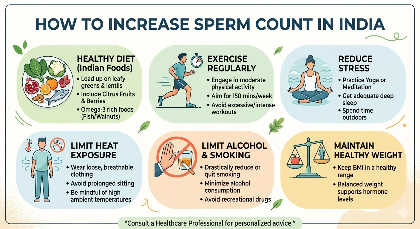 How to Increase Sperm Count in India (2026)